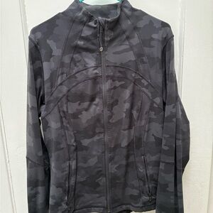 lululemon athletica Black Camouflage Define Jacket